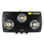 Borosil Prima Glass-top Gas stove, 3 Burners