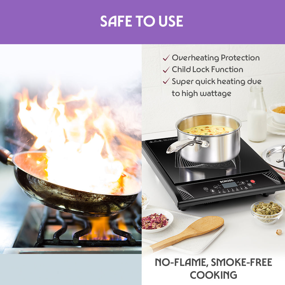 Borosil SmartKook Induction Cooktop PC14