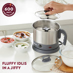 Borosil Quick Multipurpose Kettle, 1.3L