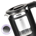 Cooltouch 1.5L Electric Glass Kettle, 1380 W