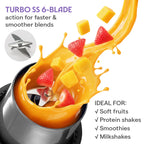 Nutrigrip Portable Blender, Grey, 40 W