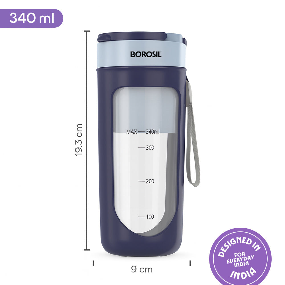 Nutrisip Portable Blender, Blue, 40 W