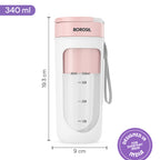 Nutrisip Portable Blender, Pink, 40 W