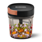 Borosil EazyPull Chopper, 900ml - 6 Blades