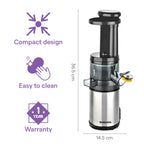 Borosil Juicewell Cold Press Slow Juicer