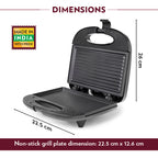 Borosil Klassy Grill Sandwich Maker