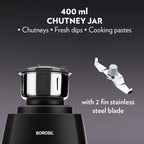 Borosil Silverline Mixer Grinder W17