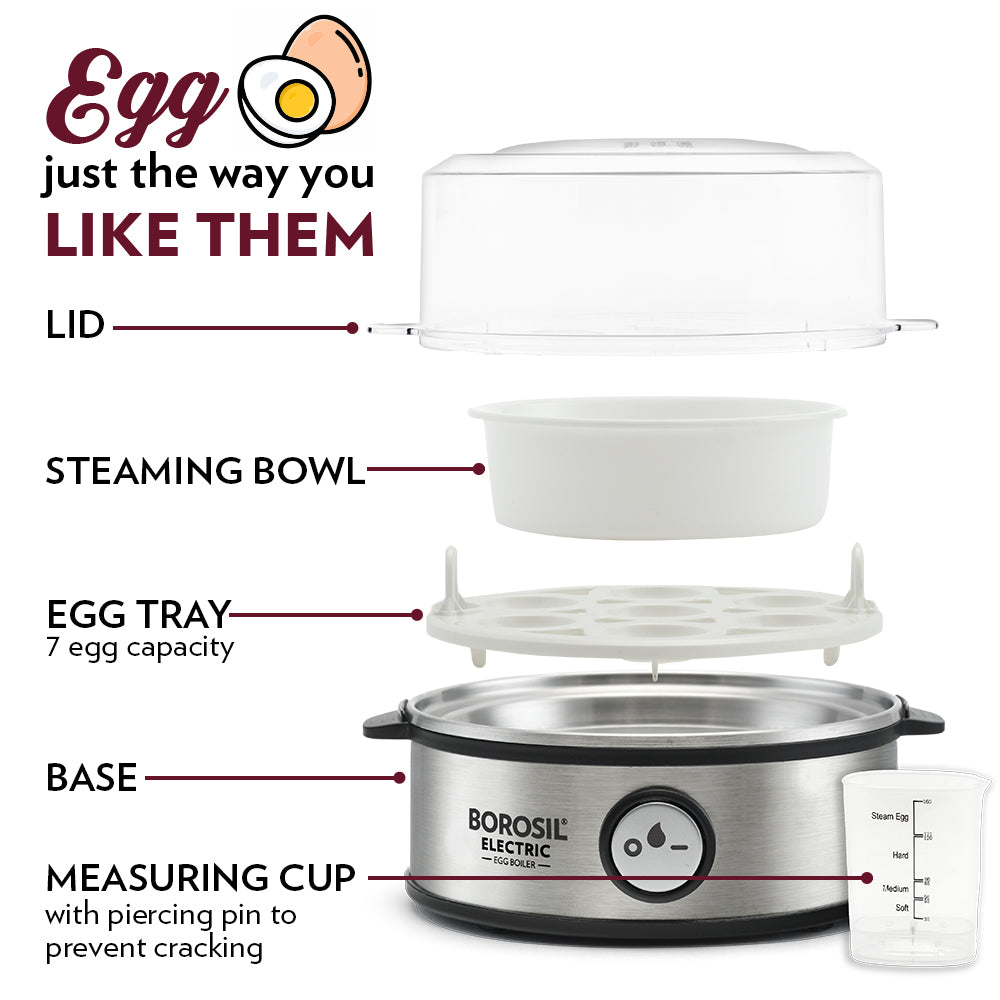 Borosil Electric Egg Boiler