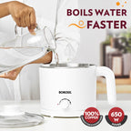 Borosil Cooltouch Multipurpose Kettle, 1.2 L