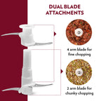 Borosil Chef Delite 300W Chopper, Red