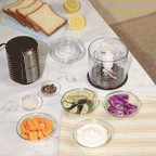 Borosil Chef Delite Chopper with Dual Blade