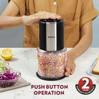 Borosil Chef Delite Chopper with Dual Blade