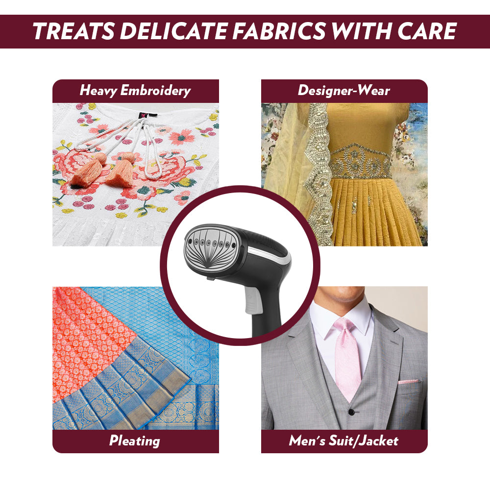 Borosil Garment Steamer GS01, 1000W