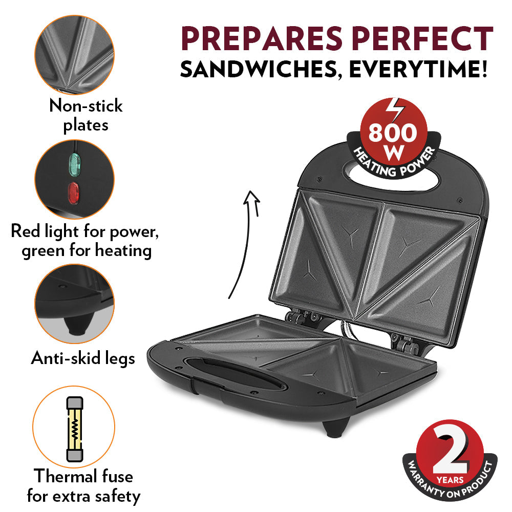 Borosil Klassy Sandwich Maker