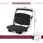 Borosil Jumbo Grill Sandwich Maker