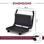 Borosil Prime Grill Sandwich Maker