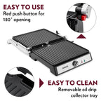 Borosil SuperJumbo 180 Grill Sandwich Maker