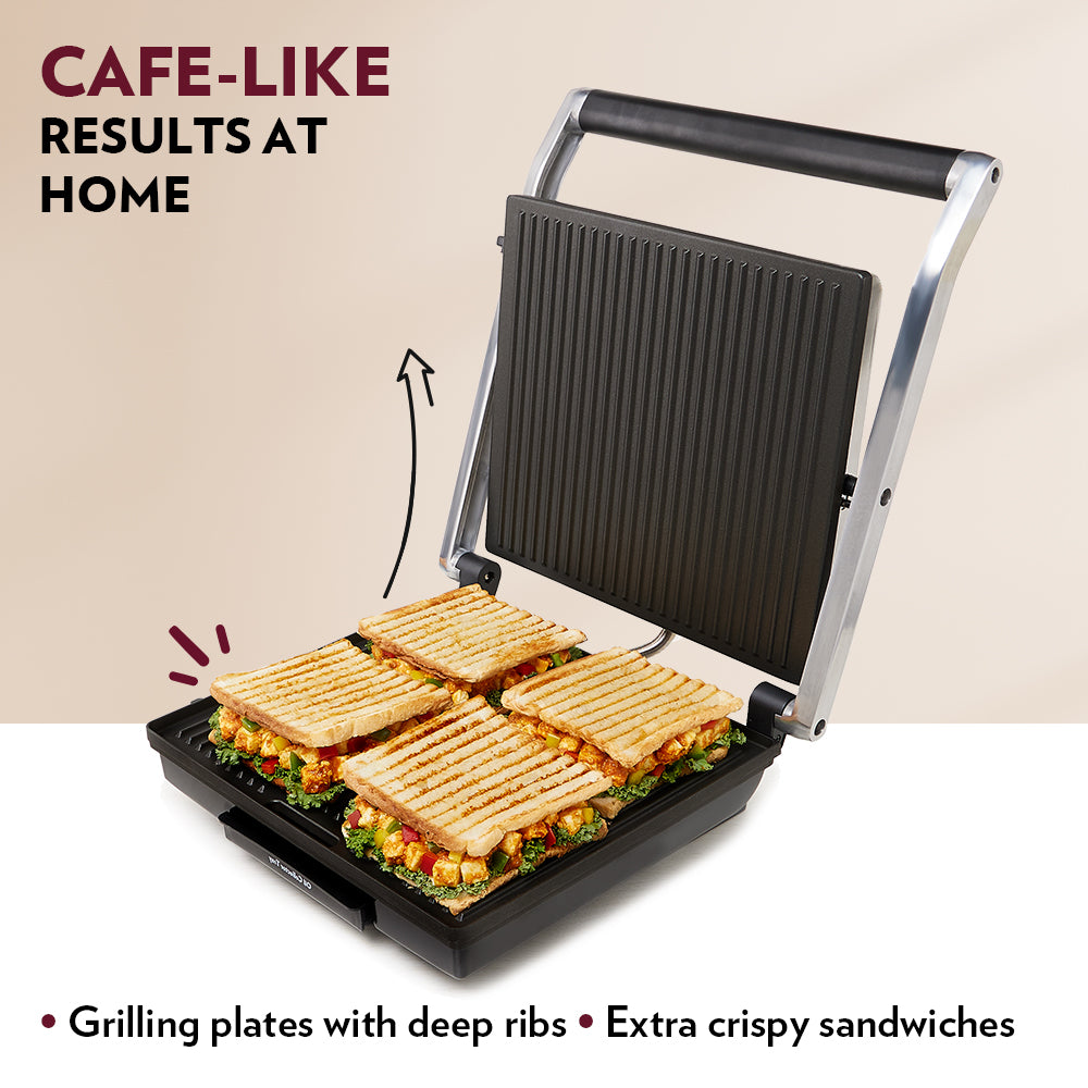 Borosil SuperJumbo Grill Sandwich Maker