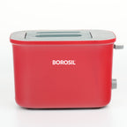 Borosil Krispy Pop-up Toaster, Red